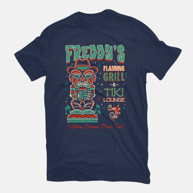 Freddy's Flaming Grill-Youth-Basic-Tee-Nemons