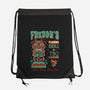 Freddy's Flaming Grill-None-Drawstring-Bag-Nemons