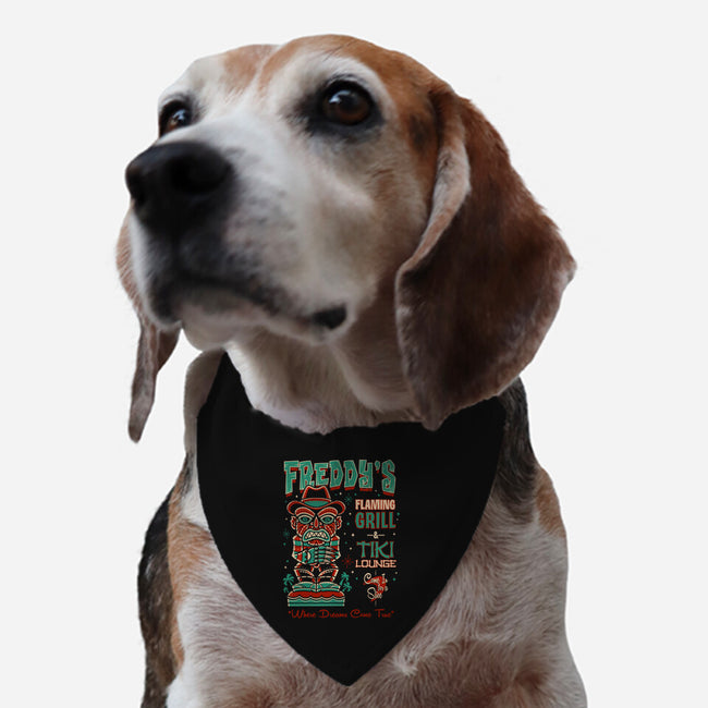 Freddy's Flaming Grill-Dog-Adjustable-Pet Collar-Nemons