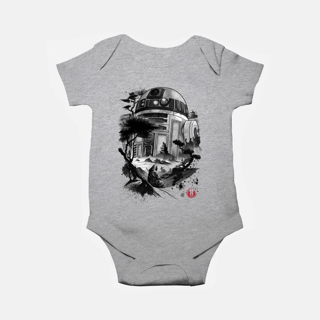 Astromech Droid-Baby-Basic-Onesie-DrMonekers