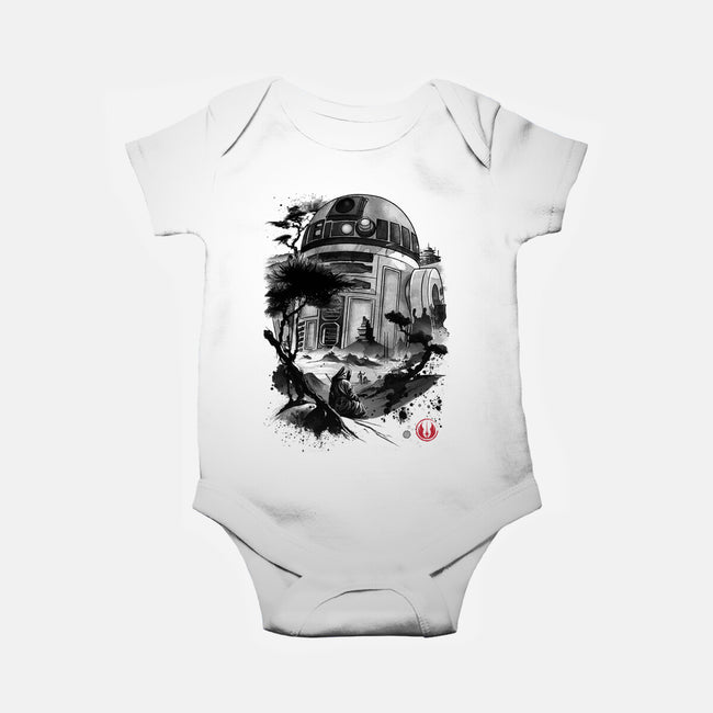 Astromech Droid-Baby-Basic-Onesie-DrMonekers