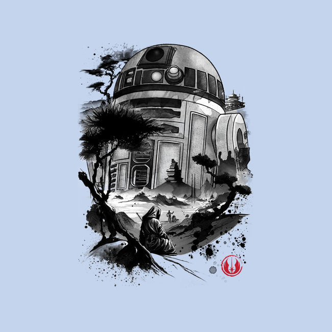 Astromech Droid-Womens-Basic-Tee-DrMonekers