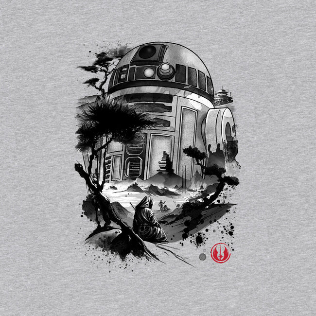 Astromech Droid-Womens-V-Neck-Tee-DrMonekers