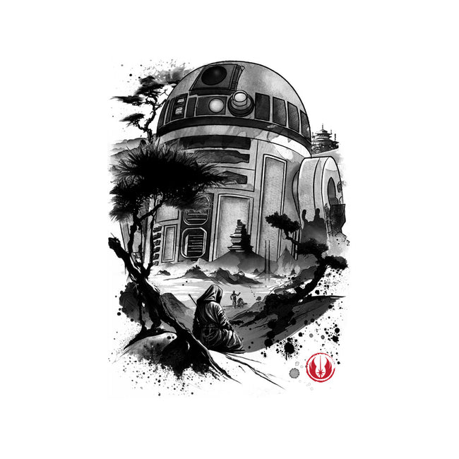 Astromech Droid-Womens-Basic-Tee-DrMonekers