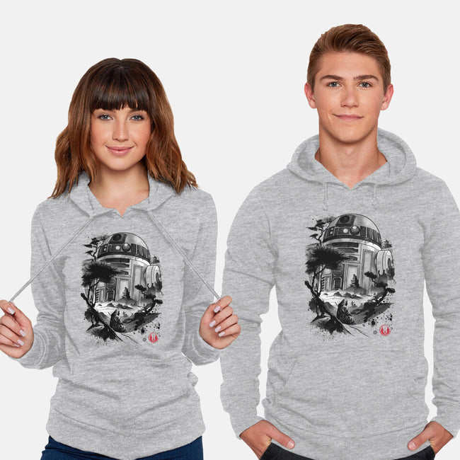 Astromech Droid-Unisex-Pullover-Sweatshirt-DrMonekers