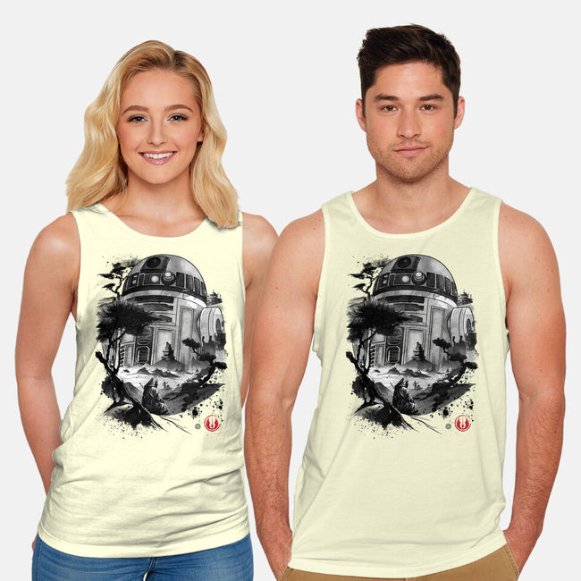 Astromech Droid-Unisex-Basic-Tank-DrMonekers