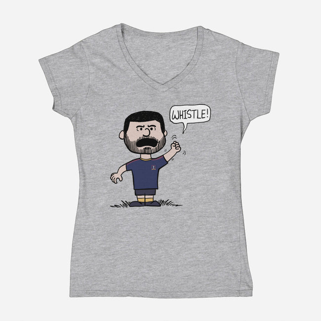 Good Grief Roy Kent-Womens-V-Neck-Tee-WatershipBound