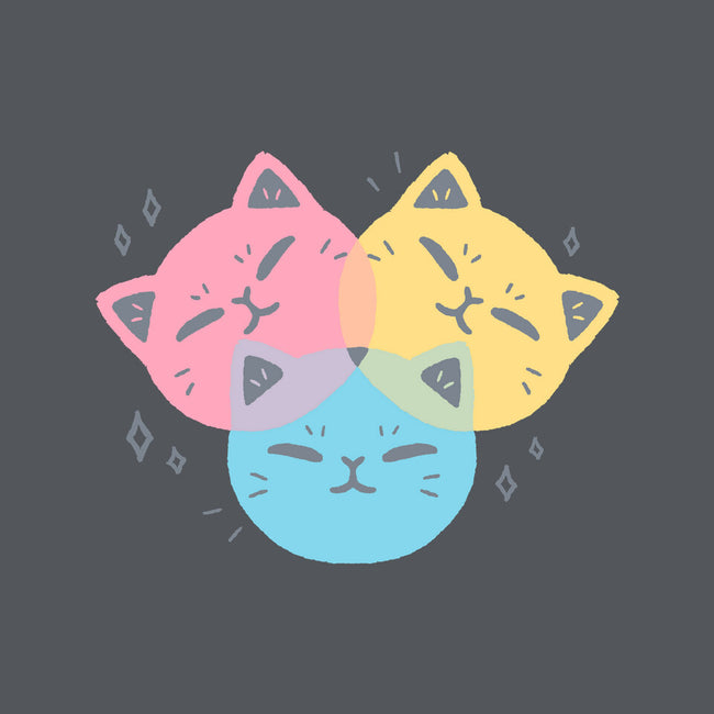 Kawaii CMYK Cat-None-Removable Cover-Throw Pillow-xMorfina