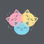 Kawaii CMYK Cat-None-Outdoor-Rug-xMorfina