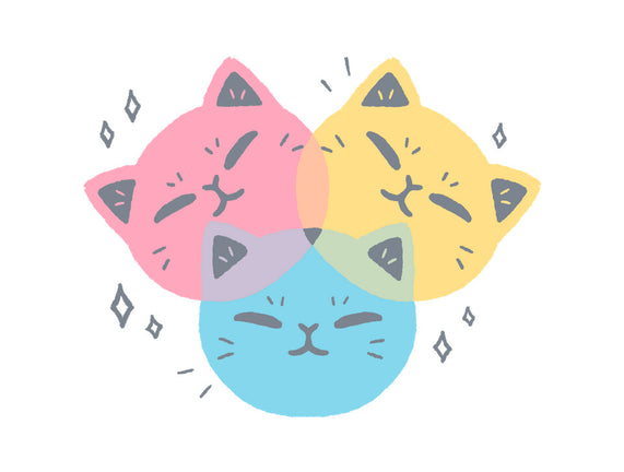 Kawaii CMYK Cat