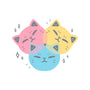 Kawaii CMYK Cat-None-Stretched-Canvas-xMorfina