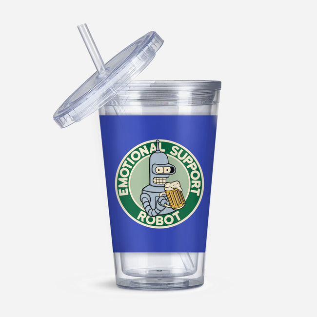 Emotional Support Robot-None-Acrylic Tumbler-Drinkware-Melonseta