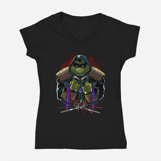 The Last Brother-Womens-V-Neck-Tee-Diego Oliver