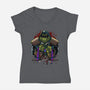 The Last Brother-Womens-V-Neck-Tee-Diego Oliver