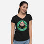 Anya Coffee-Womens-V-Neck-Tee-spoilerinc