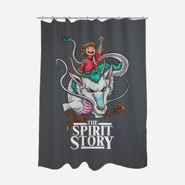 The Spirit Story-None-Polyester-Shower Curtain-zascanauta