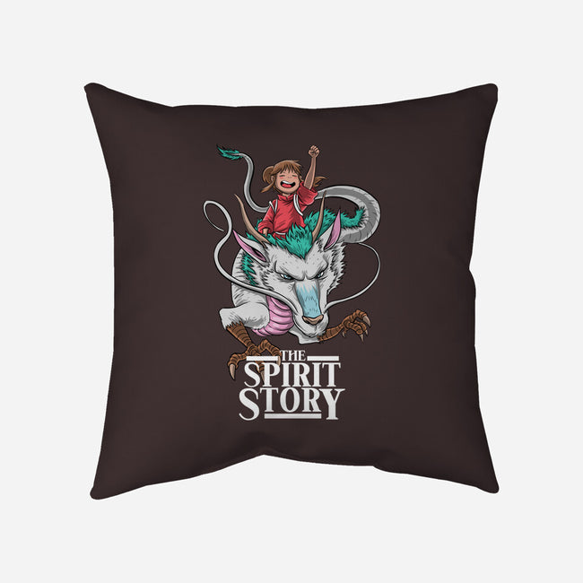 The Spirit Story-None-Removable Cover-Throw Pillow-zascanauta