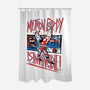 My Iron Body Is Invincible-None-Polyester-Shower Curtain-demonigote