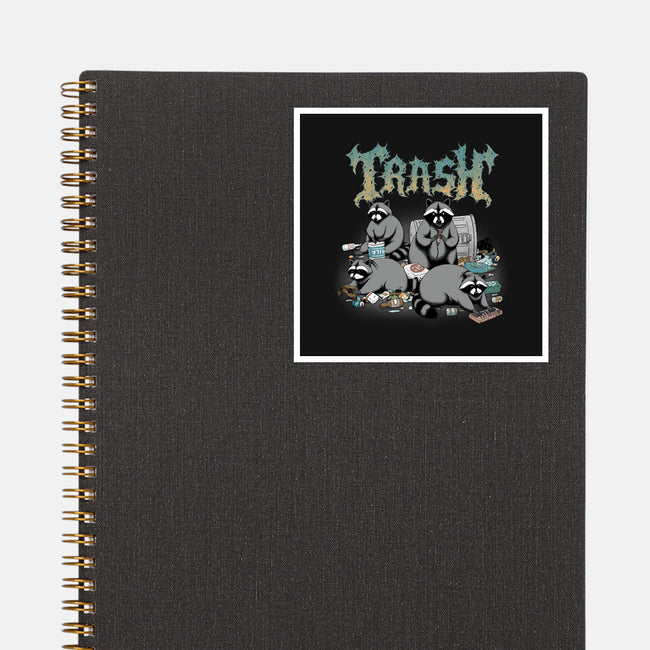 Trash Metal Band-None-Glossy-Sticker-pigboom