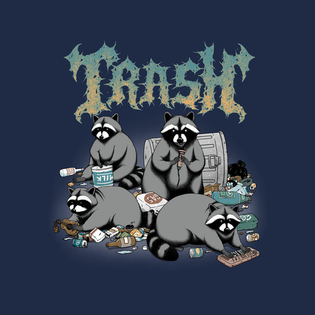 Trash Metal Band-Unisex-Basic-Tee-pigboom