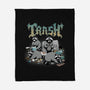 Trash Metal Band-None-Fleece-Blanket-pigboom