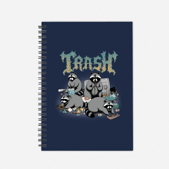 Trash Metal Band-None-Dot Grid-Notebook-pigboom