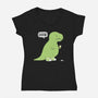 Darn!-Womens-V-Neck-Tee-pigboom
