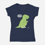 Darn!-Womens-V-Neck-Tee-pigboom