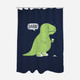 Darn!-None-Polyester-Shower Curtain-pigboom