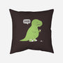 Darn!-None-Removable Cover w Insert-Throw Pillow-pigboom