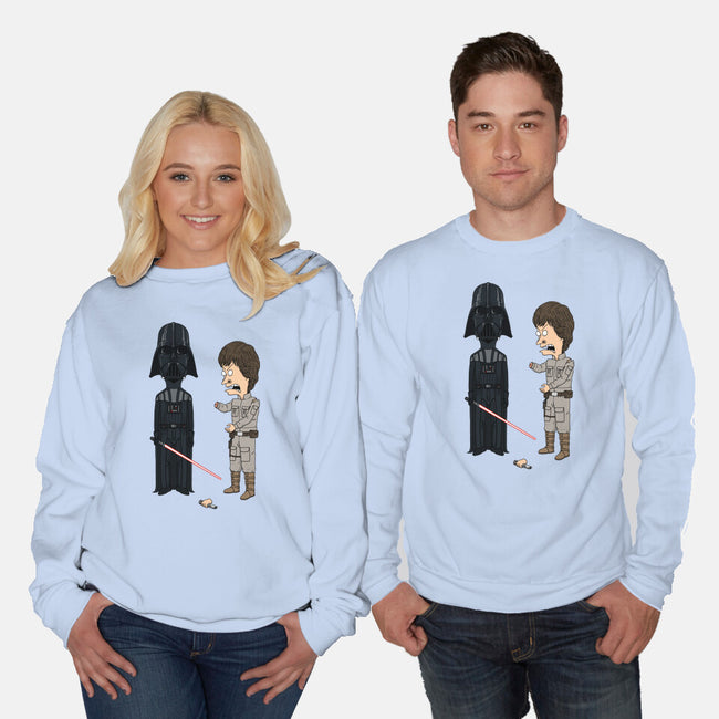 Stupid Duelist-Unisex-Crew Neck-Sweatshirt-pigboom