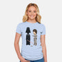 Stupid Duelist-Womens-Fitted-Tee-pigboom
