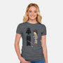 Stupid Duelist-Womens-Fitted-Tee-pigboom
