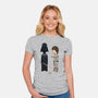 Stupid Duelist-Womens-Fitted-Tee-pigboom
