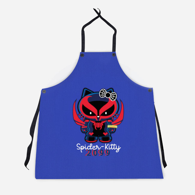 Spider-Kitty 2099-Unisex-Kitchen-Apron-naomori