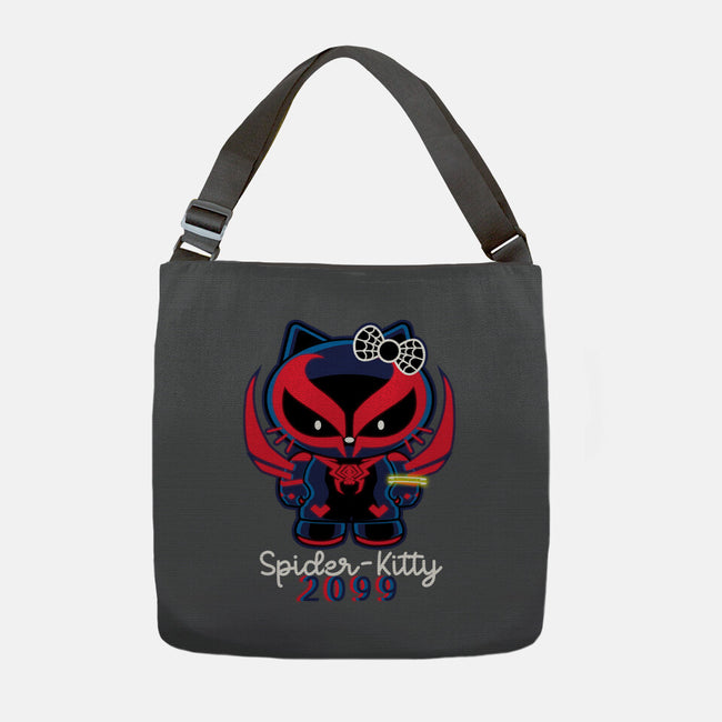 Spider-Kitty 2099-None-Adjustable Tote-Bag-naomori