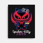 Spider-Kitty 2099-None-Stretched-Canvas-naomori