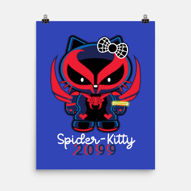 Spider-Kitty 2099-None-Matte-Poster-naomori