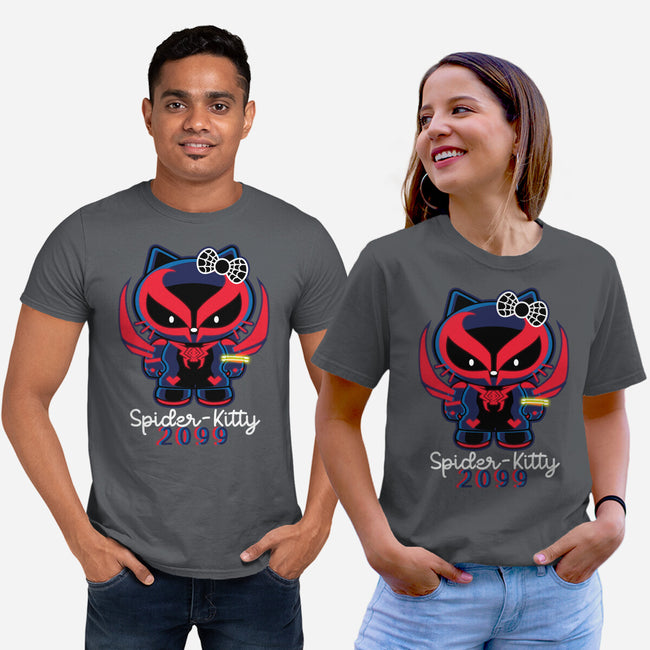 Spider-Kitty 2099-Unisex-Basic-Tee-naomori