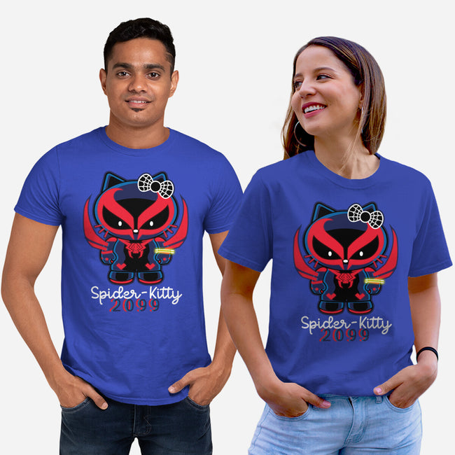 Spider-Kitty 2099-Unisex-Basic-Tee-naomori