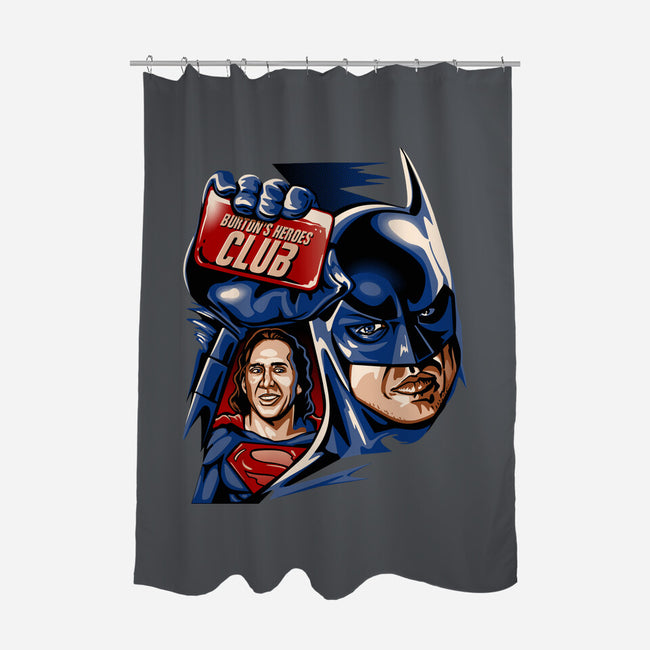 Burton's Heroes-None-Polyester-Shower Curtain-daobiwan