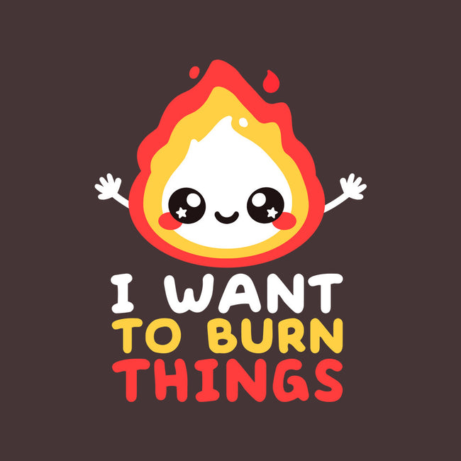 I Want To Burn Things-None-Basic Tote-Bag-NemiMakeit