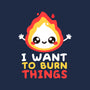 I Want To Burn Things-None-Removable Cover w Insert-Throw Pillow-NemiMakeit