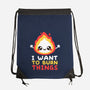 I Want To Burn Things-None-Drawstring-Bag-NemiMakeit