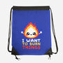 I Want To Burn Things-None-Drawstring-Bag-NemiMakeit