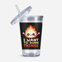 I Want To Burn Things-None-Acrylic Tumbler-Drinkware-NemiMakeit