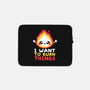 I Want To Burn Things-None-Zippered-Laptop Sleeve-NemiMakeit