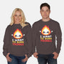 I Want To Burn Things-Unisex-Crew Neck-Sweatshirt-NemiMakeit