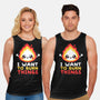 I Want To Burn Things-Unisex-Basic-Tank-NemiMakeit