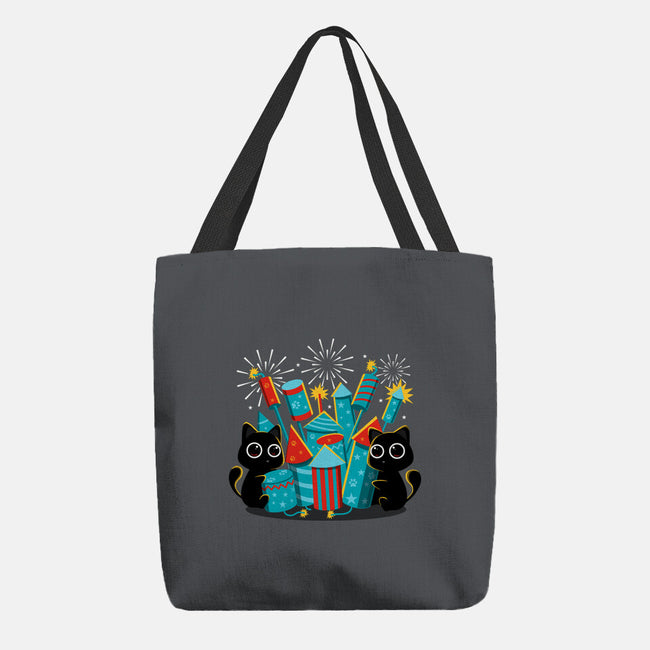 Firework Day-None-Basic Tote-Bag-erion_designs